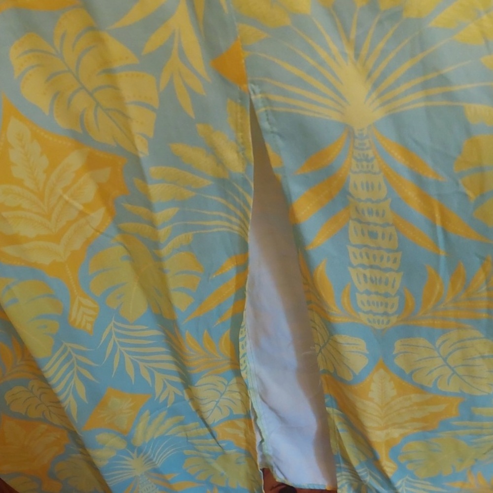 FAB NEVER FULLY DRESSED - ANGIE DRESS in BLUE PALM PRINT - US16 - NEW WITH TAGS! - Picture 11 of 13